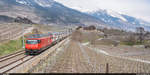 SBB Re 460 114 und Re 460 084 mit IR Brig - Genève Aéroport am 21.