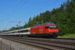 Re 460 025-0 fährt Richtung Bahnhof Rupperswil.