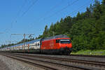 Re 460 116-7 fährt Richtung Bahnhof Rupperswil.