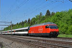 Re 460 101-9 fährt Richtung Bahnhof Rupperswil.