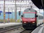 SBB - 460 118-3 vor IR bei der einfahrt in Stein-Sckingen am 26.04.2009