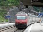 SBB - Lok 460 115-9 vor IC in Ziegelbrcke am 19.07.2009