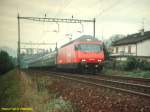 SBB Re 460 002 - c/o Chiasso - 09.11.1991