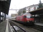 Re 460 007-8 ''Junior'' am 15.1.2010 in Olten.