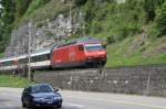 460 033 verlsst Olten in Richtung Arburg; 08.05.2010