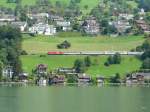 SBB - IR mit 460 unterwegs am Zugersee bei Walchwil am 20.08.2010