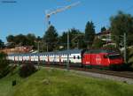 Re 460 038-3 mit dem IC 721 (Geneve-Aeroport-St.