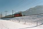 IC Chur-Zrich HB am 12.02.2006 zwischen Weesen und Ziegelbrcke.