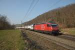 460 015 am 08.03.11 bei Tecknau