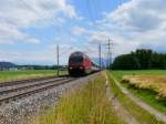 SBB - 460 013-6 unterwegs bei Kiesen am 22.06.2012