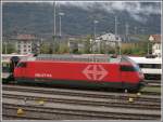 460 059-9 in der Abstellanlage des Bahnhofs Chur.