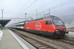 Re 460 078-9 mit IR 1769 in Ziegelbrcke.