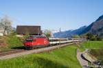 Re 460 013 am 25.04.13 bei Immensee