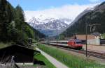 Re460 094 mit IR2267 am 11.05.2013 bei Ambri-Piotta