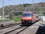 SBB - 460 065-6 mit IC bei Riedtwil am 19.04.2015