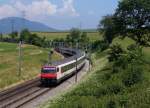 SBB: IR Konstanz-Biel bei Niederbipp mit Re 460-EW IV-Pendel am 11.