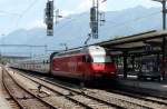 SBB Re 460 053-2 Interlaken Ost am 4.