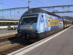 Re 460 013 Lumimart et IR Yverdon 15 septembre 2002