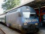 SBB - 460 106-8 im Bahnhof von Locarno am 18.09.2008