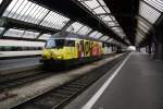 Re 460 053-2 folgt am 13.7.09 einem Zug aus Zrich Hauptbahnhof.