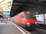 Re 460 102-7 ''SBB-Historic'' am 1.5.2010 in Winterthur mit einem IR nach Biel.