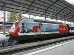 SBB - Werbelok 460 036-7 im Bahnhof von Olten am 09.04.2012