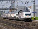 SBB - Werbelok 460 041-7 bei der durchfahrt in Rupperswil am 20.04.2014