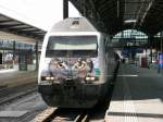 SBB - Werbelok 460 105-0 im Bahnhof Basel SBB am 20.04.2014