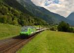 Re 460 080 mit einem IR nach Zürich am 02.09.2014 bei Erstfeld.