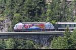 Die derzeit schönste Werbelok der SBB ist meiner Meinung nach die Re 460 036  Welcome to Japan .