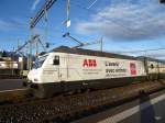 SBB - Werbelok 460 052-4 in Thun am 21.02.2016