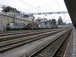 BLS - Bahnhofsareal in Spiez mit Div.