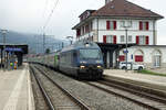 Letzte Fahrten der BLS EW lll Pendel zwischen Neuchâtel und La Chaux-de-Fonds.