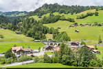 BLS Re 465 018 / Testfahrt mit MOB GoldenPass Express umspurbaren Wagen / Garstatt, 9.