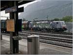 Vom Himmel gefallen (oder via Lötschberg gefahren), jedenfalls war die MRCE 189 090  Göttingen  (UIC 91 80 6189 990-5 D-Dispo Class 189-VE), vermietet an SBB Cargo in ihrer 