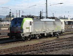 BLS - Lok 475 406-5 abgestellt im Areal des Badischen Bahnhof in Basel am 02.02.2019