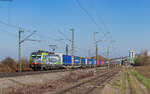 Re 475 420 mit dem DGS 40051 (Europoort - Novara) in Friesenheim 8.3.24