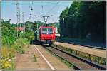 482 029 fhrt mit einem Tankzug von Ingolstadt Richtung Norden.