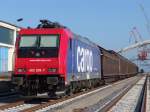 DGS89537 von WRS nach Lbbenau Sd abgestellt im Seehafen Rostock.Aufgenommen am 28.04.07