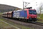 SBB CARGO 482 033-8 (91 85 4482 033-8 CH-SBBC) Am 27.04.2017 bei Kreiensen Richtung  Norden unterwegs.