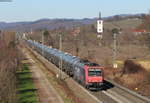 Re 482 027-0 mit dem DGS 42693 (Kork-Glattbrugg) bei Denzlingen 13.2.18