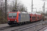 SBB Cargo 482 013-0 in Mainz-Bischofsheim 13.3.2018