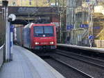 482 000-7  Köln  von SBB-Cargo kommt aus Richtung Köln,Aachen-Hbf und fährt durch Aachen-Schanz mit einem Containerzug aus Gallarate(I) nach Antwerpen-Oorderen(B) und fährt in