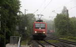 482 028-8 von ChemOil/SBB-Cargo kommt aus Richtung Aachen-West mit einem Containerzug aus Antwerpen-Oorderen(B) nach Gallarate(I) und fährt durch Aachen-Schanz in Richtung