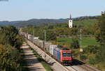 Re 482 006-4 mit dem DGS 40077 (Genk Zuid Haven-Novara Boschetto) bei Denzlingen 19.9.19