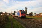 SBB Cargo Deutschland 482 029-6 mit Containerzug am 24.11.19 in Hanau West