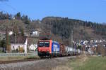 Re 482 031-2 mit dem DGS 40275 (Köln Eifeltor-Basel SBB RB) bei Epfendorf 4.4.20