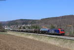 Re 482 027-0 mit dem DSG 40289 (Karlsruhe Gbf-Basel SBB RB) bei Immendingen 7.4.20