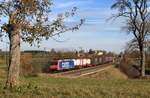 Re 482 006-4 mit dem DGS 42683 (Remagen-Basel SBB RB) bei Eutingen 15.11.20