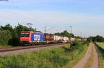 Re 482 024-7 mit dem DGS 43067 (Rheinhausen-Gallarate) bei Köndringen 16.6.21